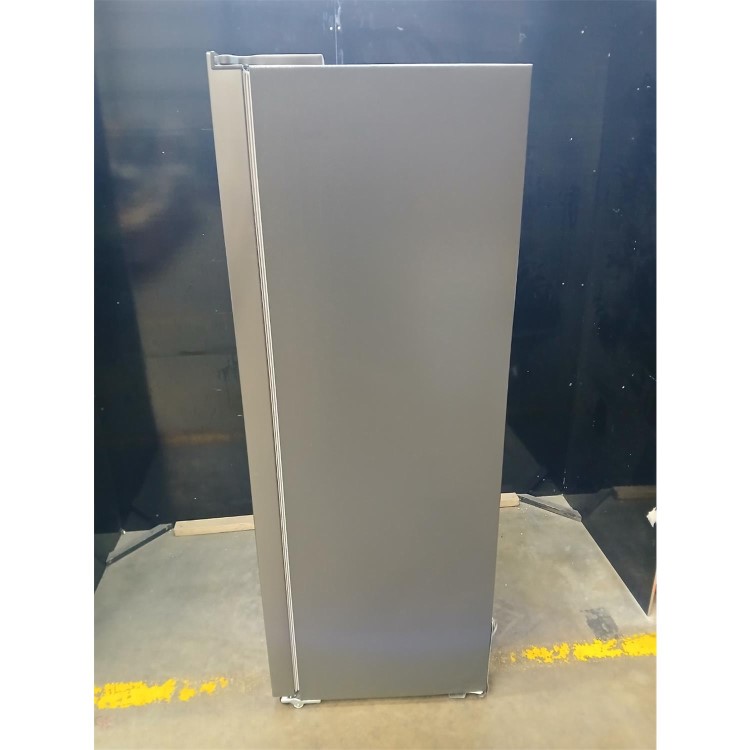 Refurbished electriQ 513 Litre Side-by-Side American Fridge Freezer  Stainless Steel