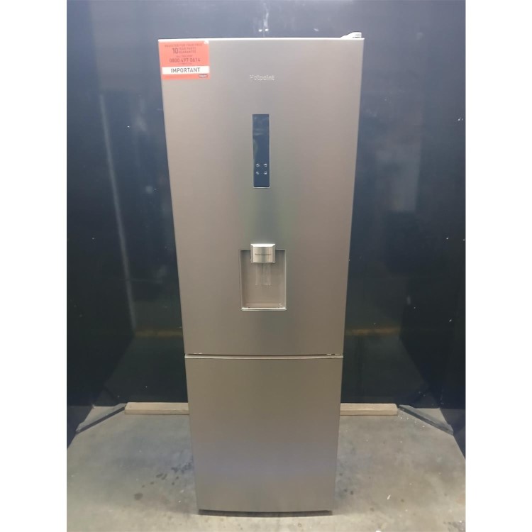 GRADE A2 - Hotpoint 316 Litre 60/40 Freestanding Fridge Freezer - Inox