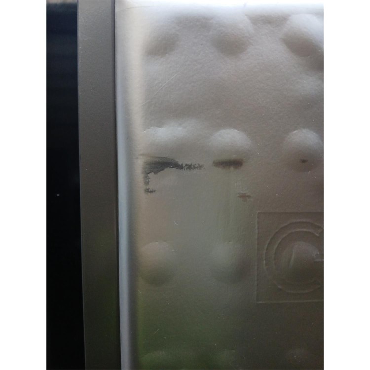 GRADE A2 - Hotpoint 316 Litre 60/40 Freestanding Fridge Freezer - Inox