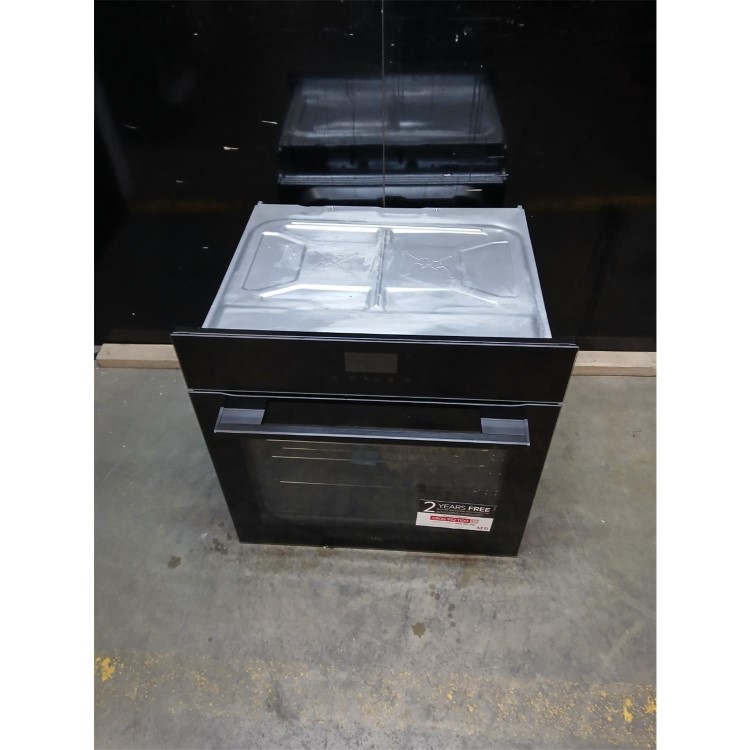 Refurbished AEG 5000 Series OU5PB40PK Electric Single Oven - Black