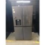 GRADE A2 - LG NatureFRESH 637 Litre Four Door American Fridge Freezer - Black