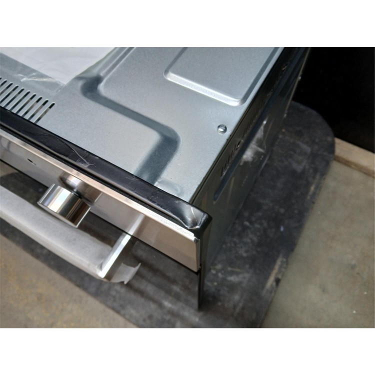 Refurbished electriQ 69L 7 Function Fan Assisted Electric Oven - Stainless Steel