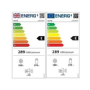 electriQ 444 Litre Side-By-Side American Fridge Freezer with Water Dispenser