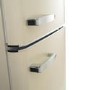 Refurbished 244 Litre 60/40 Retro Freestanding Fridge Freezer - Cream