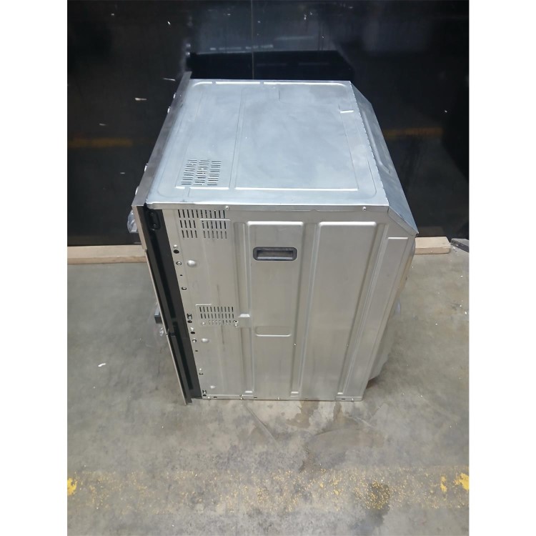 Refurbished Hotpoint DUH 10D IX Built In Electric Fan Double Oven - Stainless Steel
