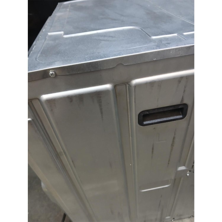 Refurbished Hotpoint DUH 10D IX Built In Electric Fan Double Oven - Stainless Steel