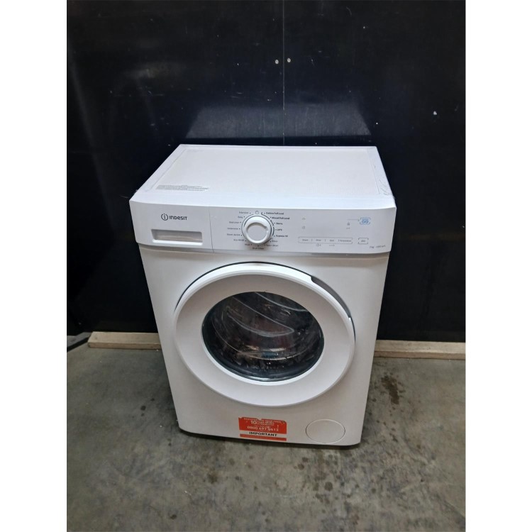 GRADE A2 - Indesit MyTime 7kg 1200rpm Washing Machine - White