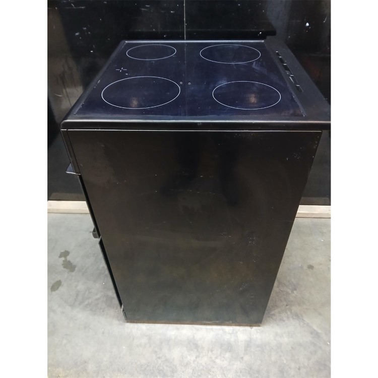 GRADE A2 - electriQ 60cm Electric Cooker - Black
