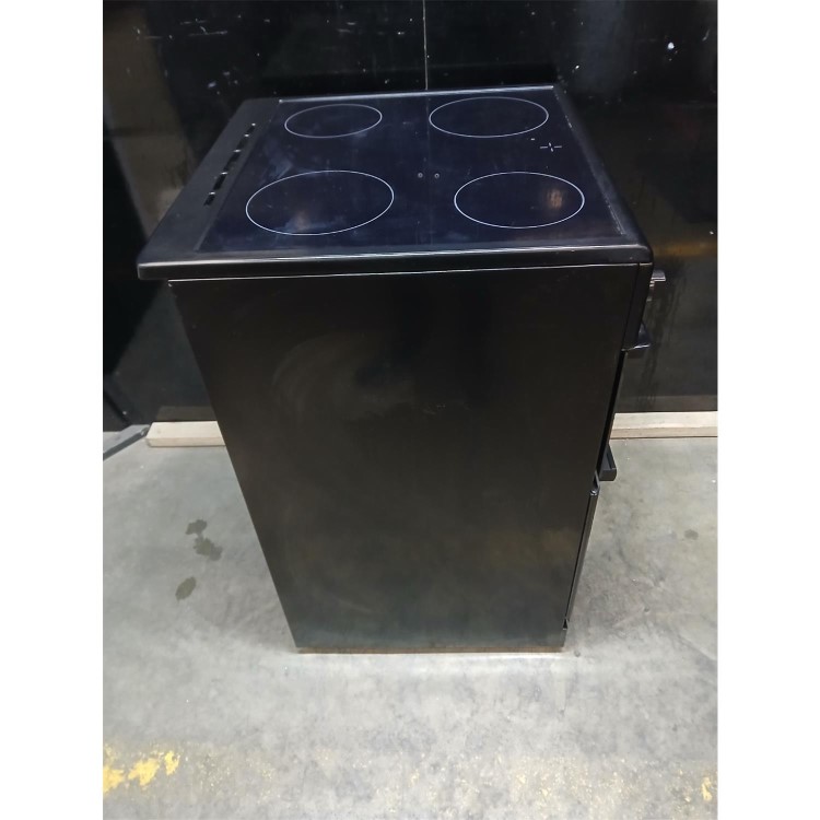 GRADE A2 - electriQ 60cm Electric Cooker - Black
