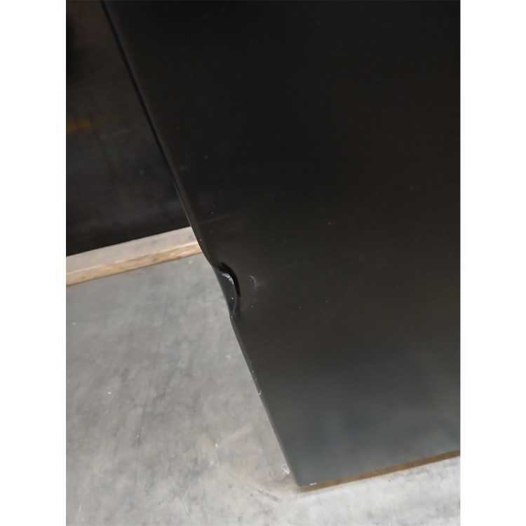 Refurbished Fridgemaster 252 Litre 50/50 Freestanding Fridge Freezer - Black - E Rated