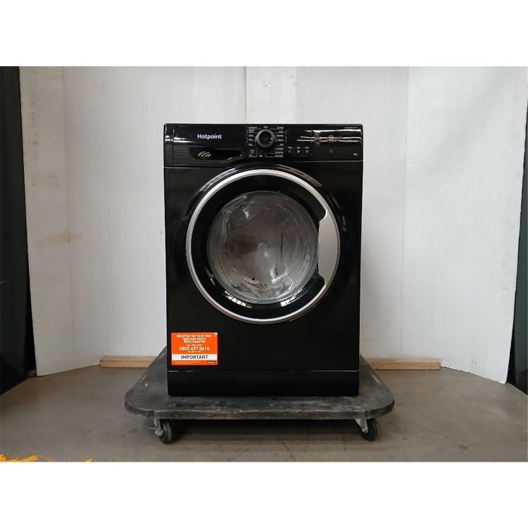 GRADE A2 - Hotpoint AntiStain 9kg 1400rpm Washing Machine - Black