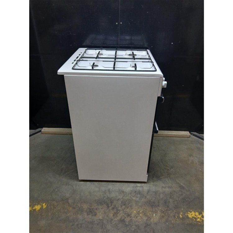 Refurbished electriQ 60cm Dual Fuel Cooker with Double Oven White