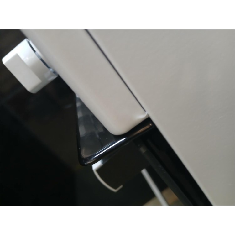 Refurbished electriQ 60cm Dual Fuel Cooker with Double Oven White