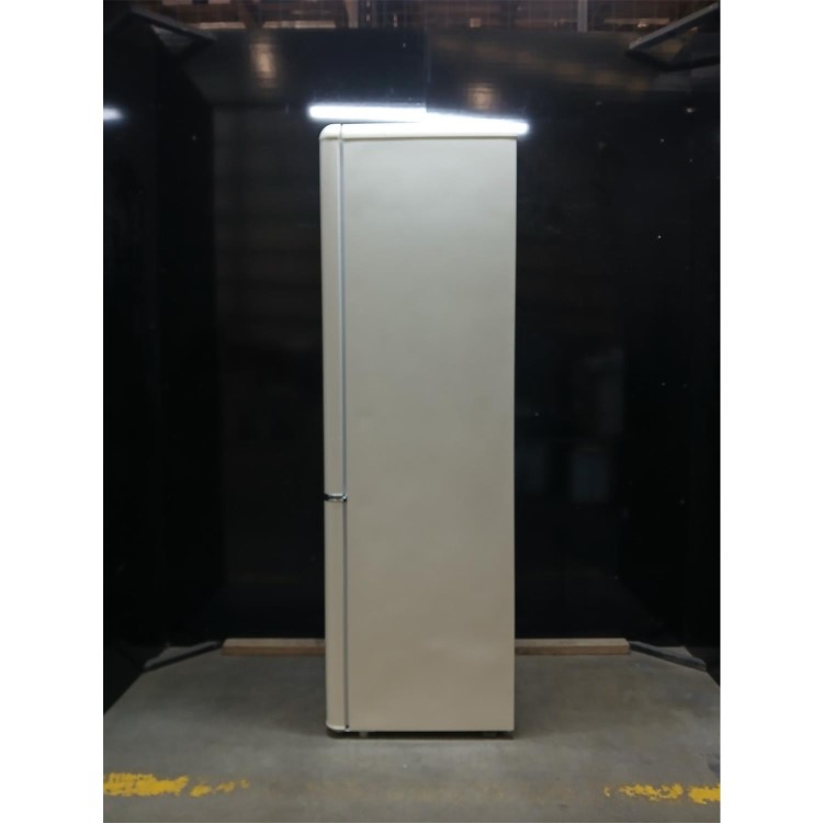 GRADE A2 - electriQ 244 Litre 60/40 Retro Freestanding Fridge Freezer - Cream