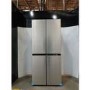 GRADE A2 - Fridgemaster 427 Litre Four Door American Fridge Freezer - Silver