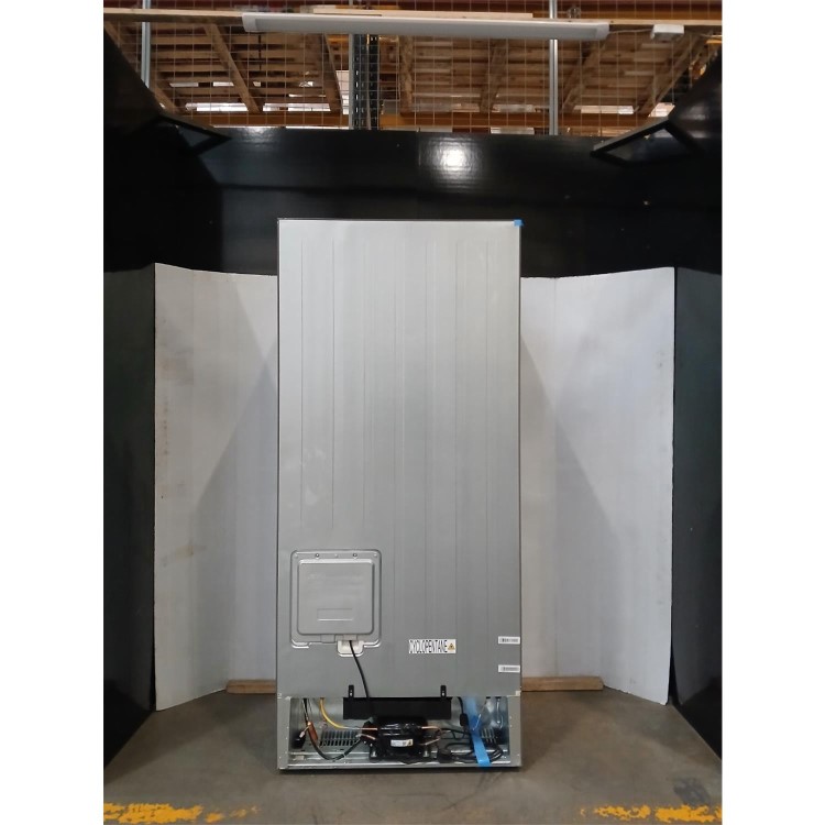GRADE A2 - Fridgemaster 427 Litre Four Door American Fridge Freezer - Silver
