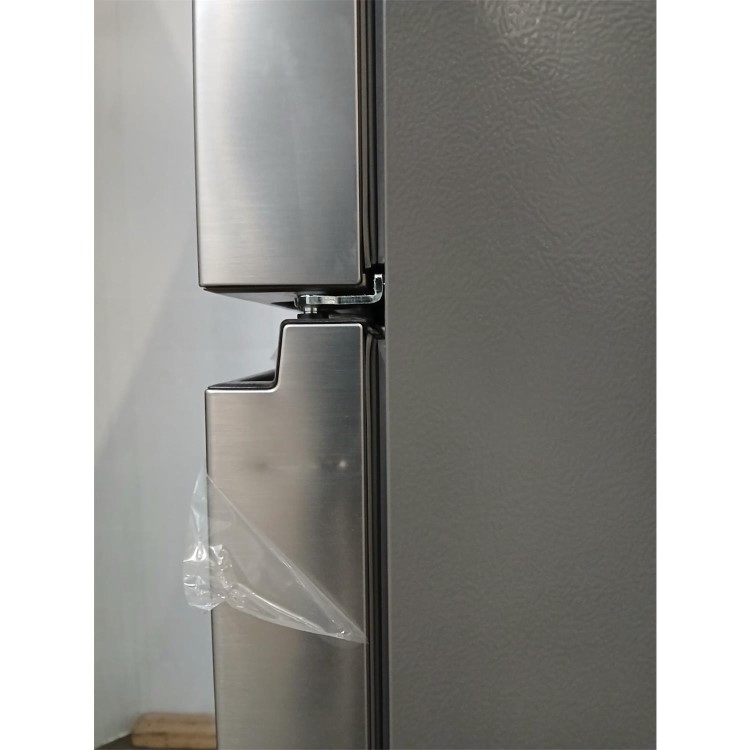 GRADE A2 - Fridgemaster 427 Litre Four Door American Fridge Freezer - Silver