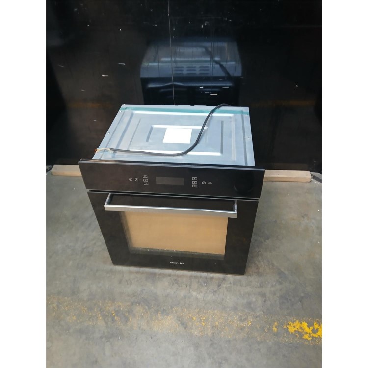 Refurbished electriQ Electric Single Oven with Touch Control - Black