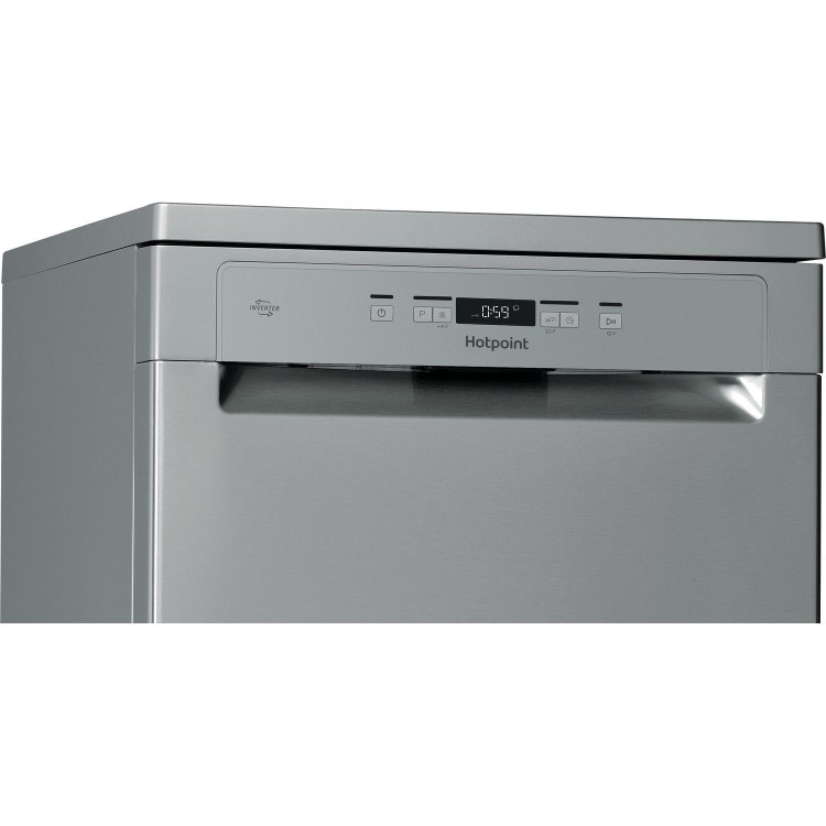 Hotpoint ActiveDry Freestanding Dishwasher - C-Rated Stainless Steel
