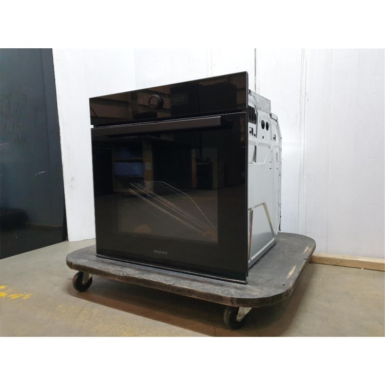 GRADE A2 - Hotpoint Class 4 HOI4S8PM0BUK Electric Fan Single Oven with Air Fry - Black