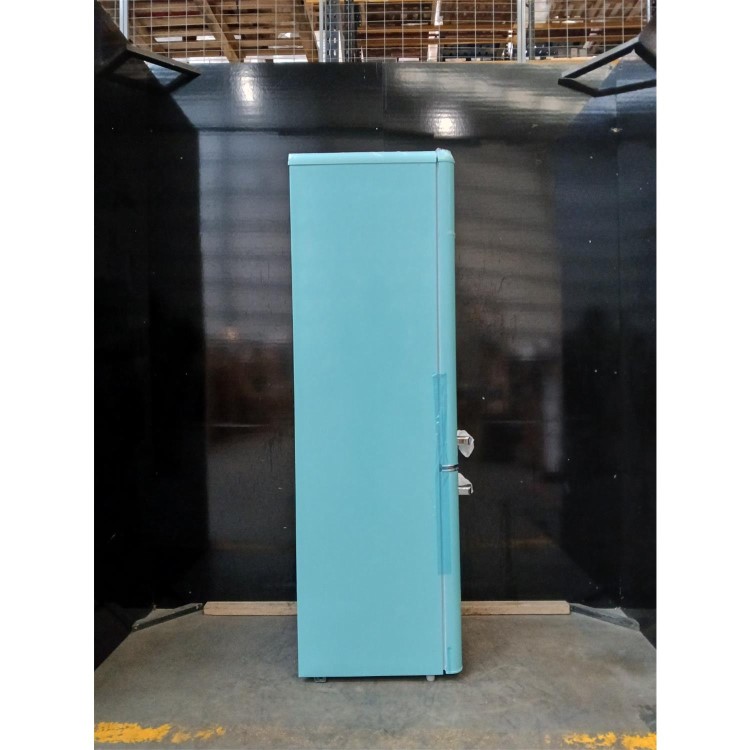 Refurbished electriQ 244 Litre 60/40 Freestanding Fridge Freezer - Blue