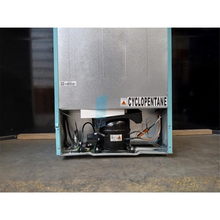 Refurbished electriQ 244 Litre 60/40 Freestanding Fridge Freezer - Blue