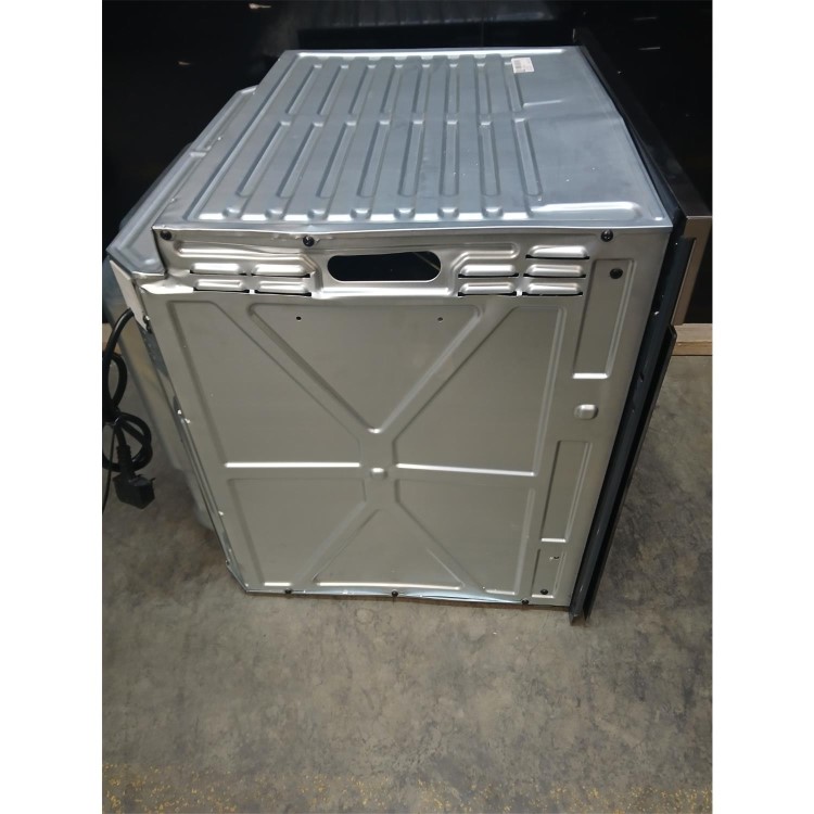 Refurbished Indesit Click&Clean IO 233 X UK Electric Single Fan Oven - Stainless Steel