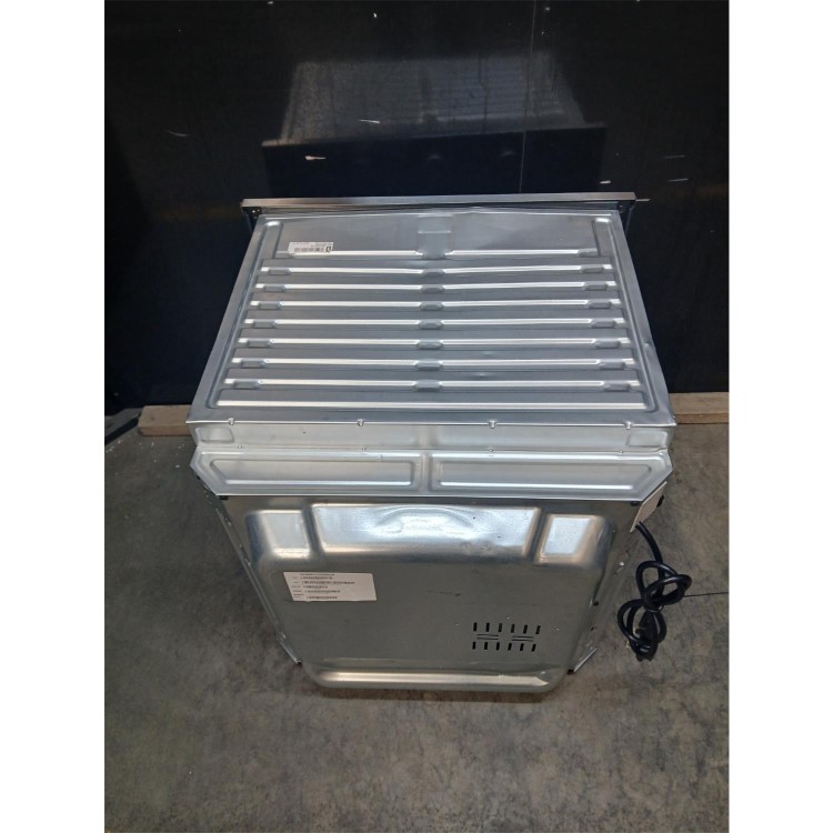 Refurbished Indesit Click&Clean IO 233 X UK Electric Single Fan Oven - Stainless Steel