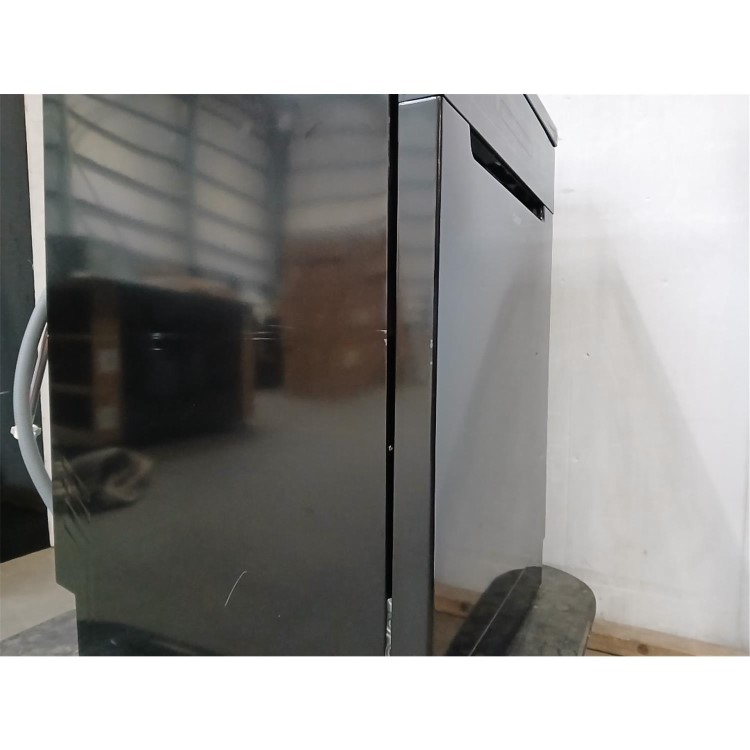 GRADE A2 - Candy Rapido Freestanding Dishwasher - C-Rated Black