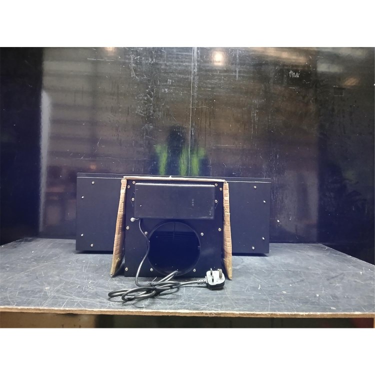 Refurbished electriQ 80cm Canopy Cooker Hood - Black