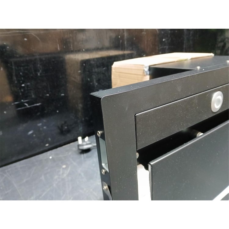 Refurbished electriQ 80cm Canopy Cooker Hood - Black