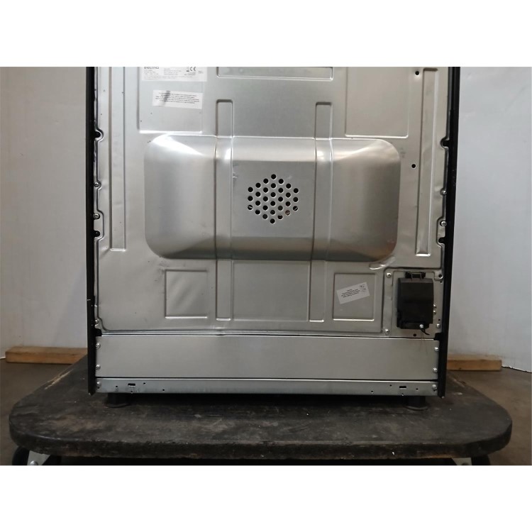 GRADE A2 - electriQ 60cm Dual Fuel Cooker - Black