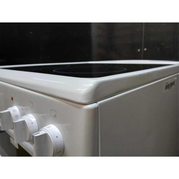 GRADE A2 - Amica 50cm Electric Cooker - White