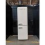 GRADE A2 - Smeg 331 Litre Fifties Style Right Hand Hinge 70/30 Fridge Freezer - Cream