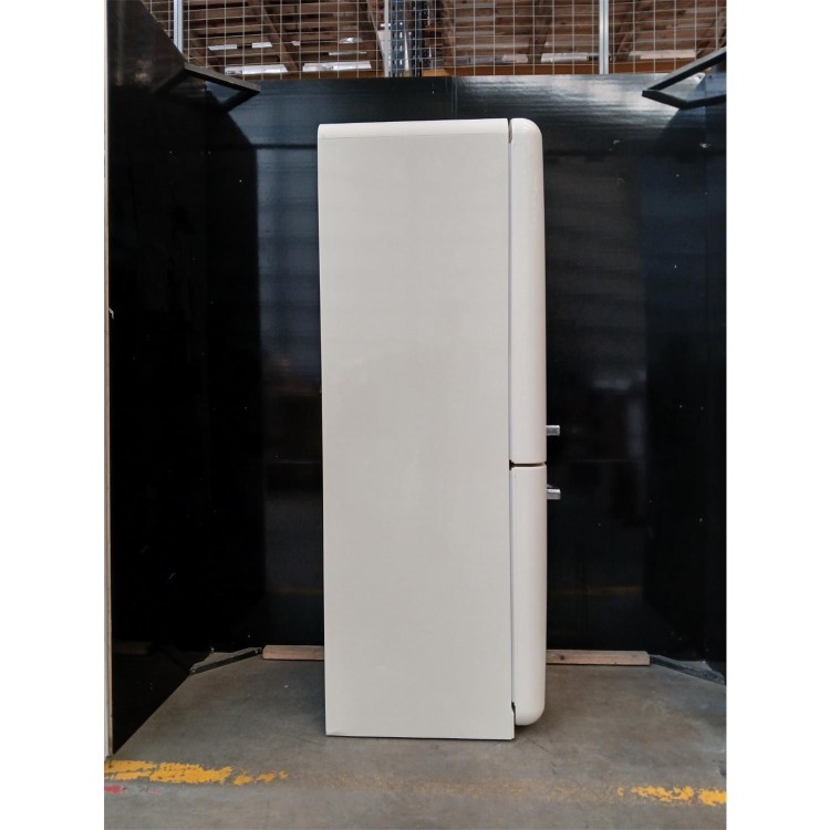 GRADE A2 - Smeg 331 Litre Fifties Style Right Hand Hinge 70/30 Fridge Freezer - Cream