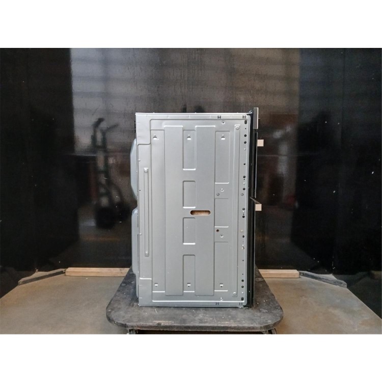 GRADE A2 - electriQ Built-In Electric Double Oven - Stainless Steel
