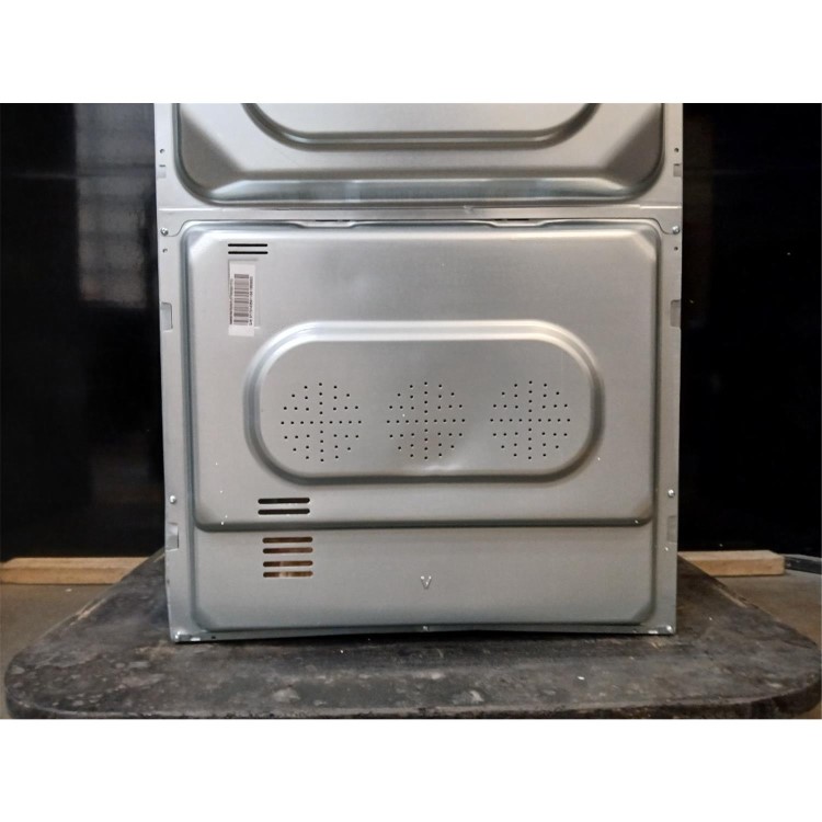 GRADE A2 - electriQ Built-In Electric Double Oven - Stainless Steel
