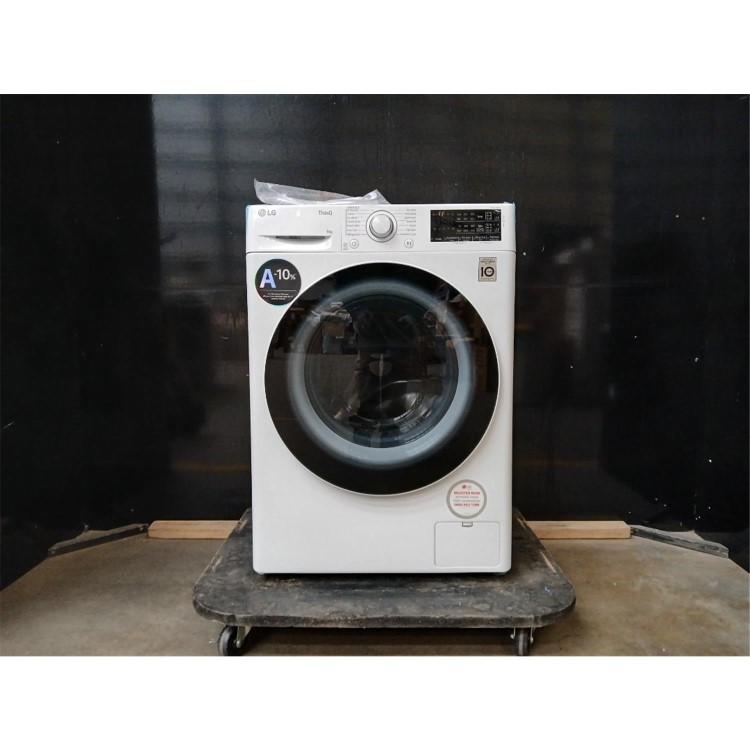 GRADE A2 - LG Y500 Series AI Direct Drive 9kg 1400rpm Washing Machine - White
