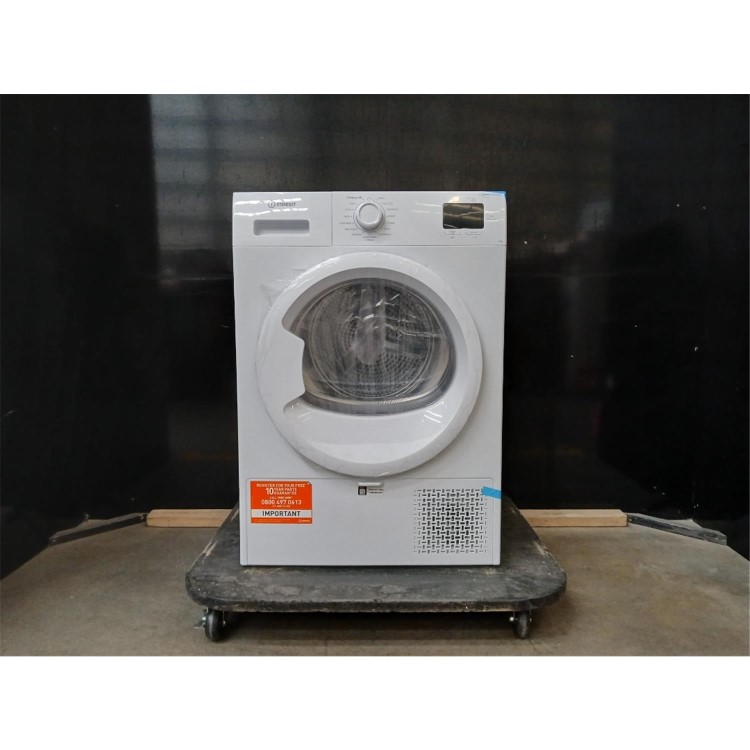 GRADE A2 - Indesit 8kg Heat Pump Tumble Dryer - Quiet Steam Technology - White