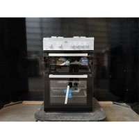 GRADE A2 - Beko 60cm Double Cavity Gas Cooker - White