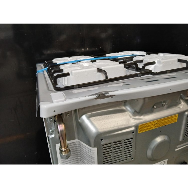 GRADE A2 - Beko 60cm Double Cavity Gas Cooker - White