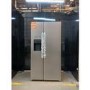 GRADE A2 - Hotpoint 578 Litre Side-By-Side American Fridge Freezer - Stainless Steel