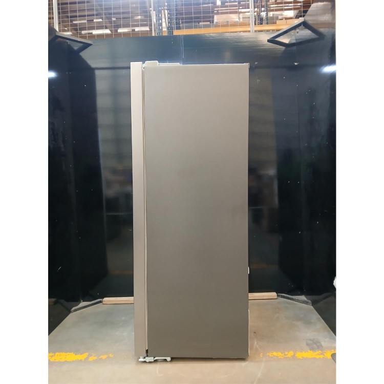 GRADE A2 - Hotpoint 578 Litre Side-By-Side American Fridge Freezer - Stainless Steel