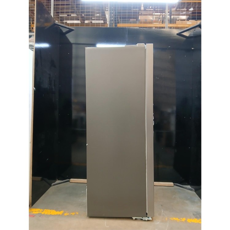 GRADE A2 - Hotpoint 578 Litre Side-By-Side American Fridge Freezer - Stainless Steel