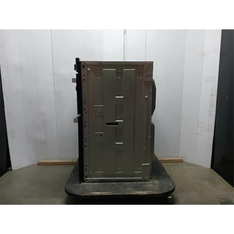 GRADE A2 - electriQ Built-In Electric Double Oven - Stainless Steel