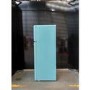 GRADE A2 - electriQ 208 Litre 80/20 Retro Freestanding Fridge Freezer - Blue