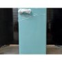 GRADE A2 - electriQ 208 Litre 80/20 Retro Freestanding Fridge Freezer - Blue