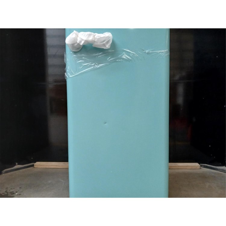GRADE A2 - electriQ 208 Litre 80/20 Retro Freestanding Fridge Freezer - Blue