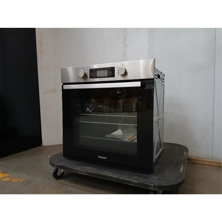 GRADE A2 - Hotpoint Class 2 HO255HXUK Electric Fan Assisted Single Oven - Stainless
