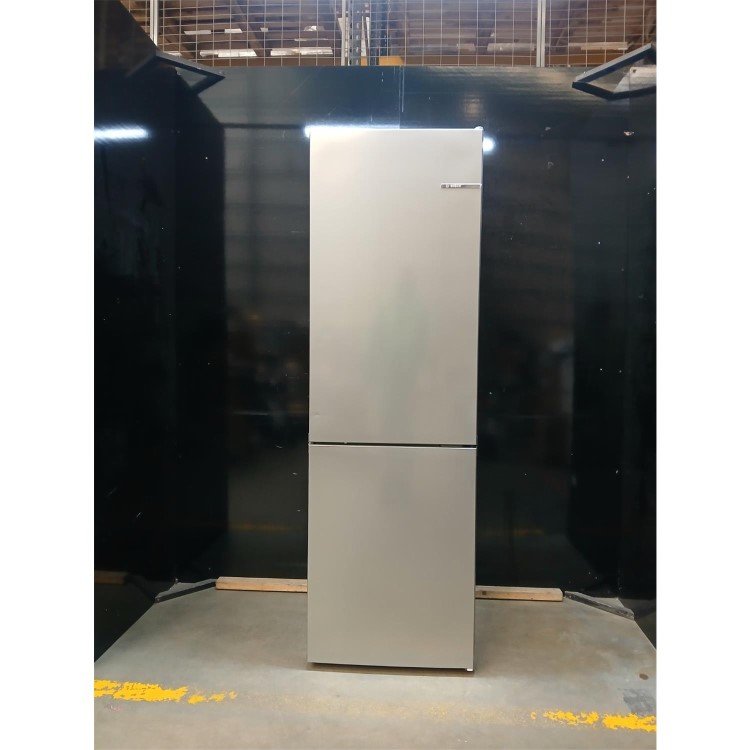 GRADE A2 - Bosch Series 4 321 Litre 60/40 Freestanding Fridge Freezer - Stainless Steel Look